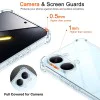 Калъф за Xiaomi Poco X8 Pro Max - Shockproof Clear Silicone - Techsuit - Прозрачен