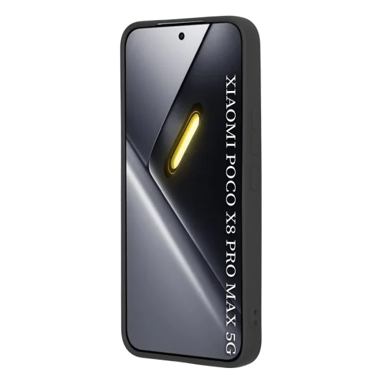 Калъф за Xiaomi Poco X8 Pro Max - SoftFlex - Techsuit - Черен