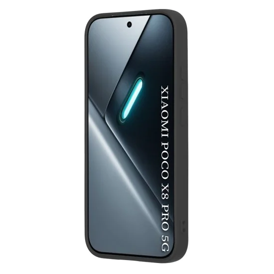 Калъф за Xiaomi Poco X8 Pro - SoftFlex - Techsuit - Черен