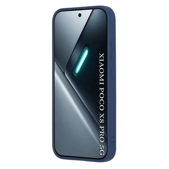 Калъф за Xiaomi Poco X8 Pro - SoftFlex - Techsuit - Син