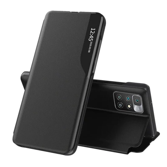 Калъф за Xiaomi Redmi 10 2021 / Redmi 10 2022 - Серия eFold - Черен