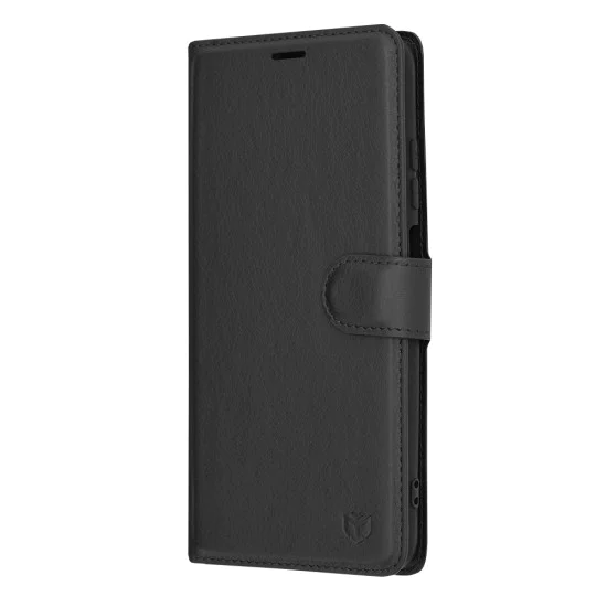 Калъф за Xiaomi Redmi 10 / Redmi 10 2022 - Кожено Протектор - Черен