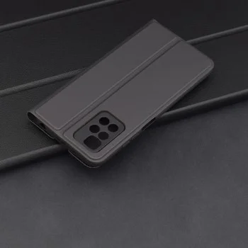 Калъф за Xiaomi Redmi 10 / Redmi 10 2022 - Magskin Book - Черен