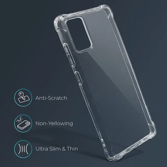 Калъф за Xiaomi Redmi 10 / Redmi 10 2022 - Удароустойчив Прозрачен Силиконов - Прозрачен