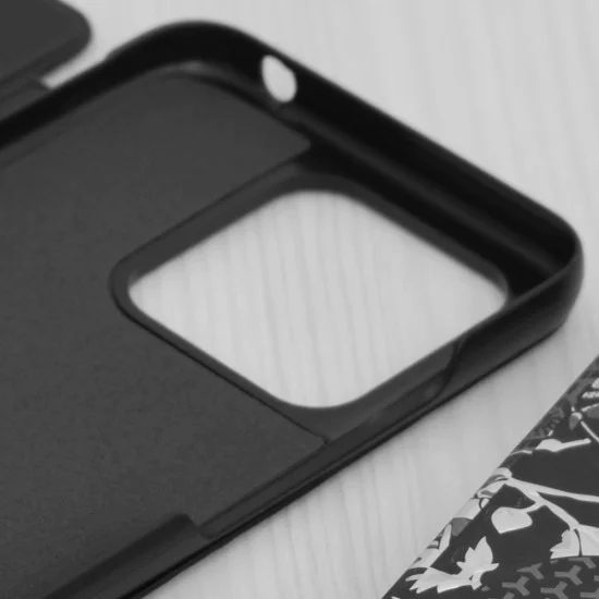 Калъф за Xiaomi Redmi 10C - eFold Series - черен