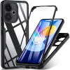 Калъф за Xiaomi Redmi 13 / Poco M6 4G 4G + калъф - ColorVerse 360 ​​Series - черен