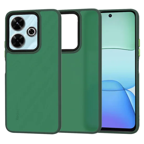 Калъф за Xiaomi Redmi 13 / Poco M6 4G - HaloFrost Series - Midnight Green