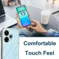 Калъф за Xiaomi Redmi 13 / Poco M6 4G - Удароустойчив Прозрачен Силиконов - Прозрачен