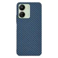 Калъф за Xiaomi Redmi 13C 4G / 13C 5G / Poco M6 / C65 - Carbonite FiberShell - Cyan