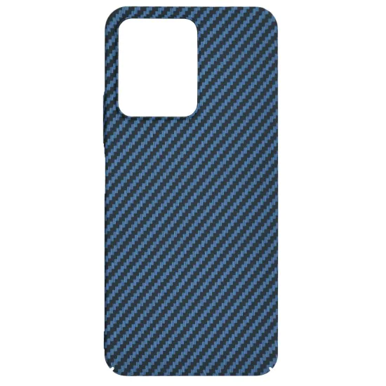 Калъф за Xiaomi Redmi 13C 4G / 13C 5G / Poco M6 / C65 - Carbonite FiberShell - Cyan