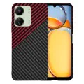 Калъф за Xiaomi Redmi 13C 4G / 13C 5G / Poco M6 / C65 - Carbonite FiberShell - Red Vortex