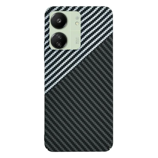 Калъф за Xiaomi Redmi 13C 4G / 13C 5G / Poco M6 / C65 - Carbonite FiberShell - Stealth Gray