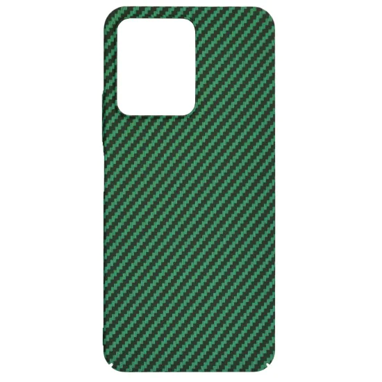 Калъф за Xiaomi Redmi 13C 4G / 13C 5G / Poco M6 / C65 - Carbonite FiberShell - Зелен