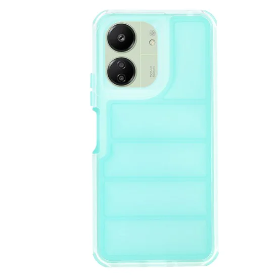 Калъф за Xiaomi Redmi 13C 4G / 13C 5G / Poco M6 / C65 - Wave Shield - Turquoise
