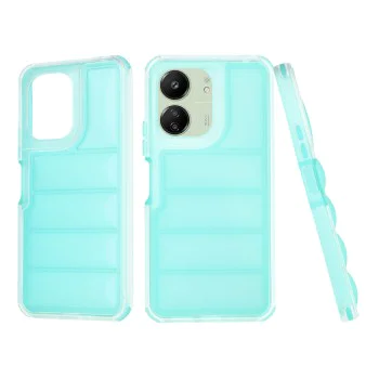 Калъф за Xiaomi Redmi 13C 4G / 13C 5G / Poco M6 / C65 - Wave Shield - Turquoise