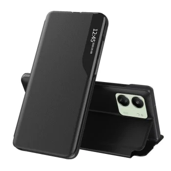 Калъф за Xiaomi Redmi 13C 4G / 13C 5G / Poco M6 / C65 - серия eFold - черен