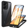 Калъф за Xiaomi Redmi 13C 4G 4G / Poco C65 + калъф - ColorVerse 360 ​​Series - черен