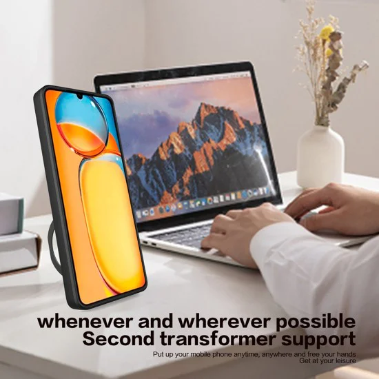 Калъф за Xiaomi Redmi 13C 4G / Poco C65 - CamGuard Pro - черен