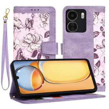 Калъф за Xiaomi Redmi 13C 4G / Poco C65 - FlipCraft - Mysterious Purple