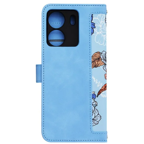 Калъф за Xiaomi Redmi 13C 4G / Poco C65 - FlipCraft - Vibrant Blue