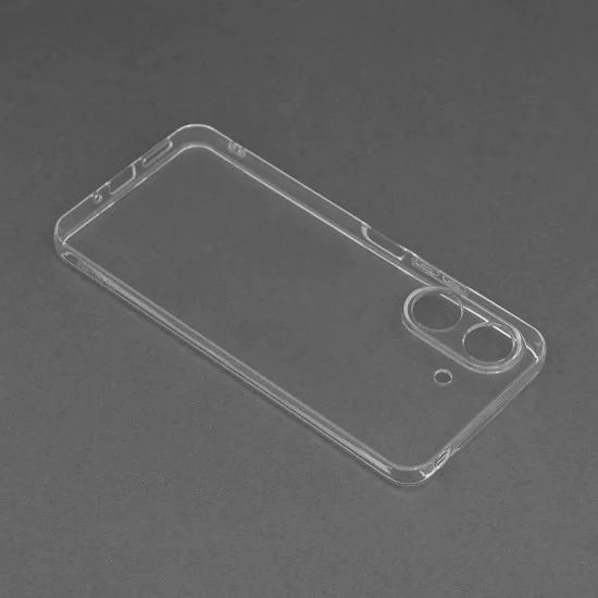 Калъф за Xiaomi Redmi 13C 4G / Poco C65 - Прозрачен силикон [Защита на камерата] - Прозрачен