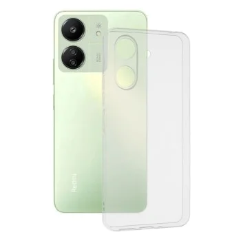 Калъф за Xiaomi Redmi 13C 4G / Poco C65 - Прозрачен силикон [Защита на камерата] - Прозрачен