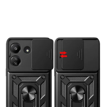 Калъф за Xiaomi Redmi 13C 5G / Poco M6 - CamShield Series - Зелен