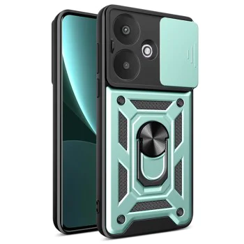 Калъф за Xiaomi Redmi 13C 5G / Poco M6 - CamShield Series - Зелен