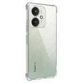 Калъф за Xiaomi Redmi 13C 5G / Poco M6 - Удароустойчив прозрачен силикон [Защита на камерата] - Прозрачен