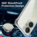 Калъф за Xiaomi Redmi 13C 5G / Poco M6 - Удароустойчив прозрачен силикон [Защита на камерата] - Прозрачен