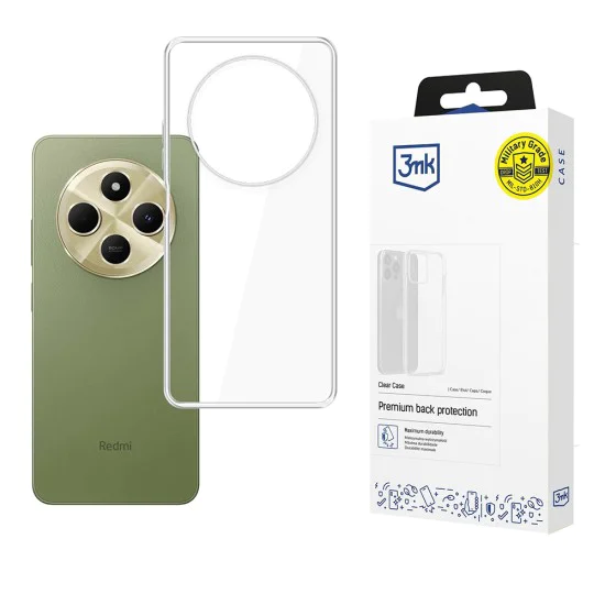 Калъф за Xiaomi Redmi 14C - 3mk - Прозрачен Case - Прозрачен