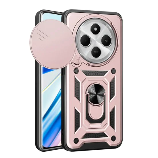 Калъф за Xiaomi Redmi 14C / Poco C75 - CamShield Series - Rose Gold