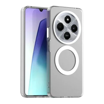 Калъф за Xiaomi Redmi 14C / Poco C75 - CandyCase MagSafe - Бял