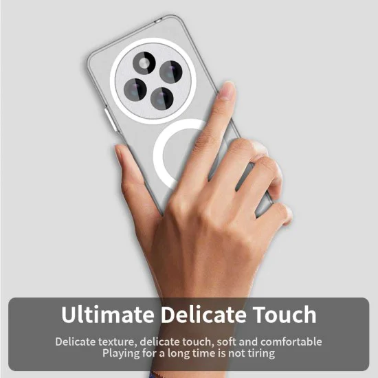 Калъф за Xiaomi Redmi 14C / Poco C75 - CandyCase MagSafe - Бял
