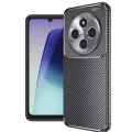 Калъф за Xiaomi Redmi 14C / Poco C75 - CarbonFiber - Черен