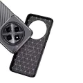 Калъф за Xiaomi Redmi 14C / Poco C75 - CarbonFiber - Черен