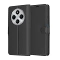 Калъф за Xiaomi Redmi 14C / Poco C75 - Кожено Протектор - Черна