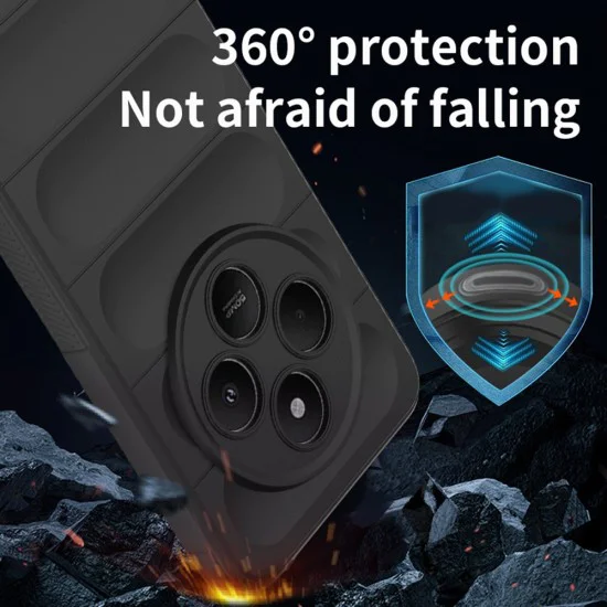 Калъф за Xiaomi Redmi 14C / Poco C75 - Magic Shield - Червен