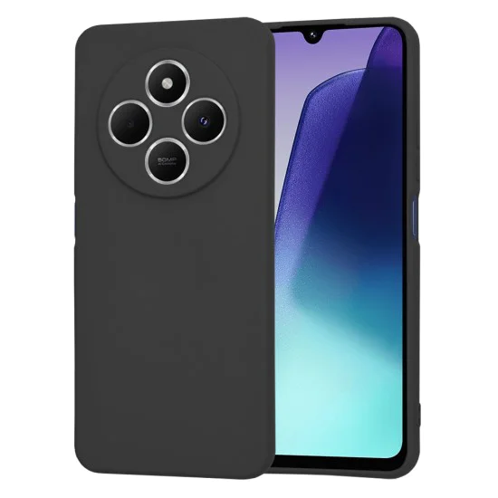 Калъф за Xiaomi Redmi 14C / Poco C75 - SoftFlex - Черен