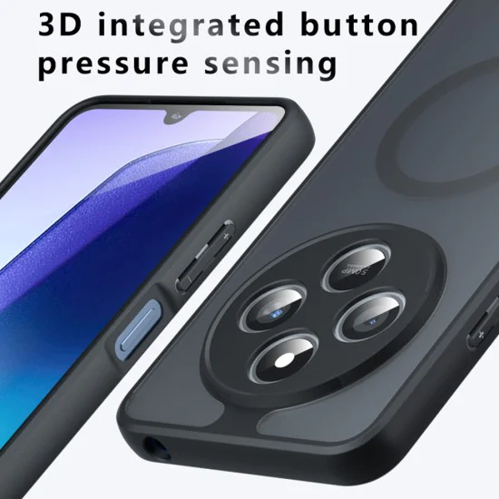 Калъф за Xiaomi Redmi 14C - PureFrost MagSafe - Черен