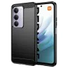 Калъф за Xiaomi Redmi 15 4G / Redmi 15 5G - Techsuit - Carbon Silicone - Черен