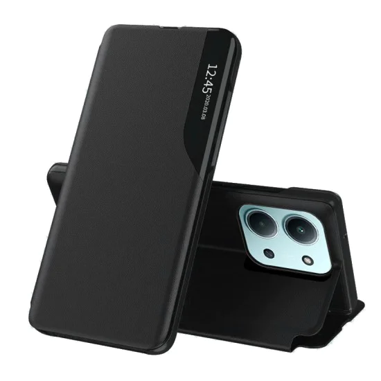 Калъф – Xiaomi Redmi 15C 4G / 15C 5G / Poco C85 4G – Techsuit eFold Series – Черен