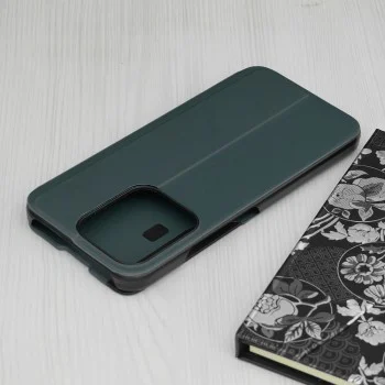 Калъф – Xiaomi Redmi 15C 4G / 15C 5G / Poco C85 4G – Techsuit eFold Series – Тъмнозелен