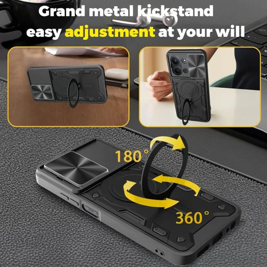 Калъф за Xiaomi Redmi 15C 4G / Redmi 15C 5G - Techsuit - CamGuard Pro - Син