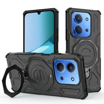 Калъф за Xiaomi Redmi 15C 4G / Redmi 15C 5G - Techsuit - Carbon Shield PRO - Черен