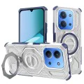 Калъф за Xiaomi Redmi 15C 4G / Redmi 15C 5G - Techsuit - Carbon Shield PRO - Син Прозрачен
