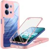 Калъф за Xiaomi Redmi 15C 4G / Redmi 15C 5G - Techsuit - ColorVerse 360 ​​Series + Screen Protector - Розов