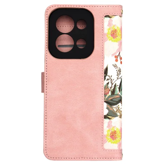 Калъф за Xiaomi Redmi 15C 4G / Redmi 15C 5G - Techsuit - FlipCraft - Сладко розов