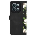 Калъф за Xiaomi Redmi 15C 4G / Redmi 15C 5G - Techsuit - FlipCraft - Цветя на зората