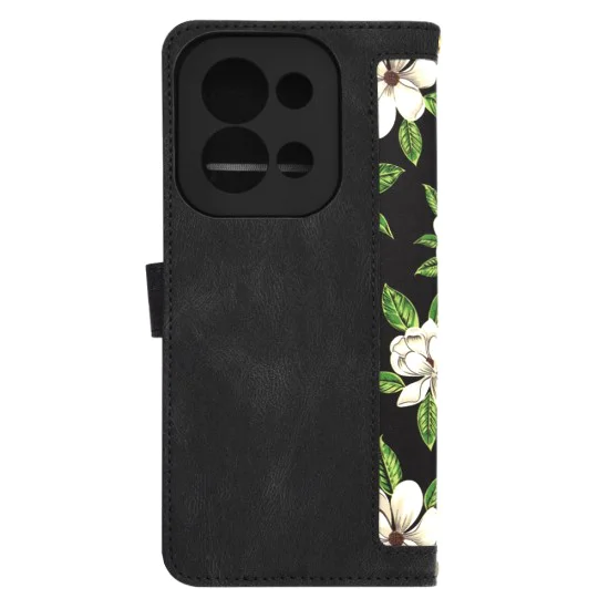 Калъф за Xiaomi Redmi 15C 4G / Redmi 15C 5G - Techsuit - FlipCraft - Цветя на зората